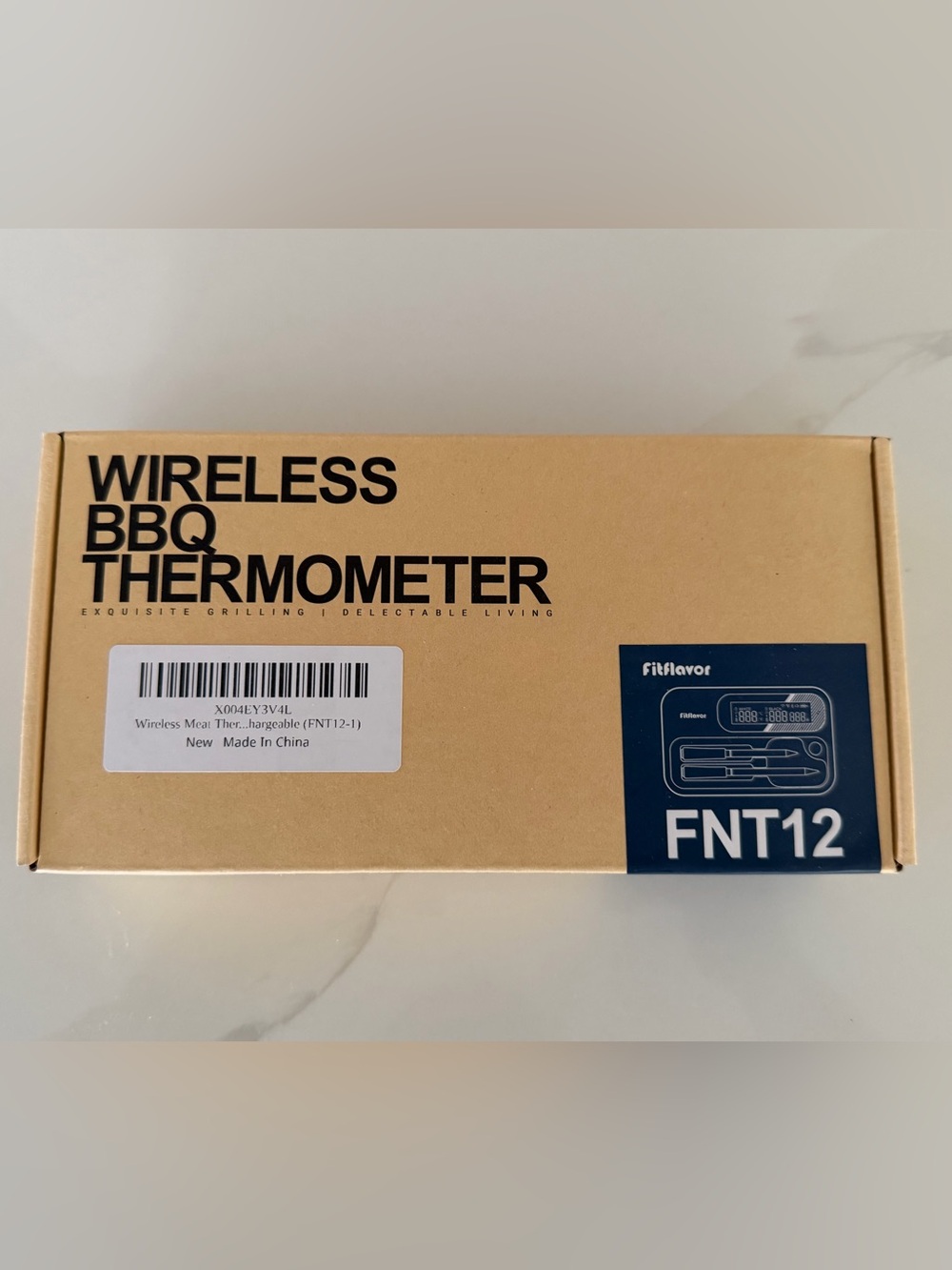 NEW FitFlavor Wireless Smart BBQ Thermometer FNT12